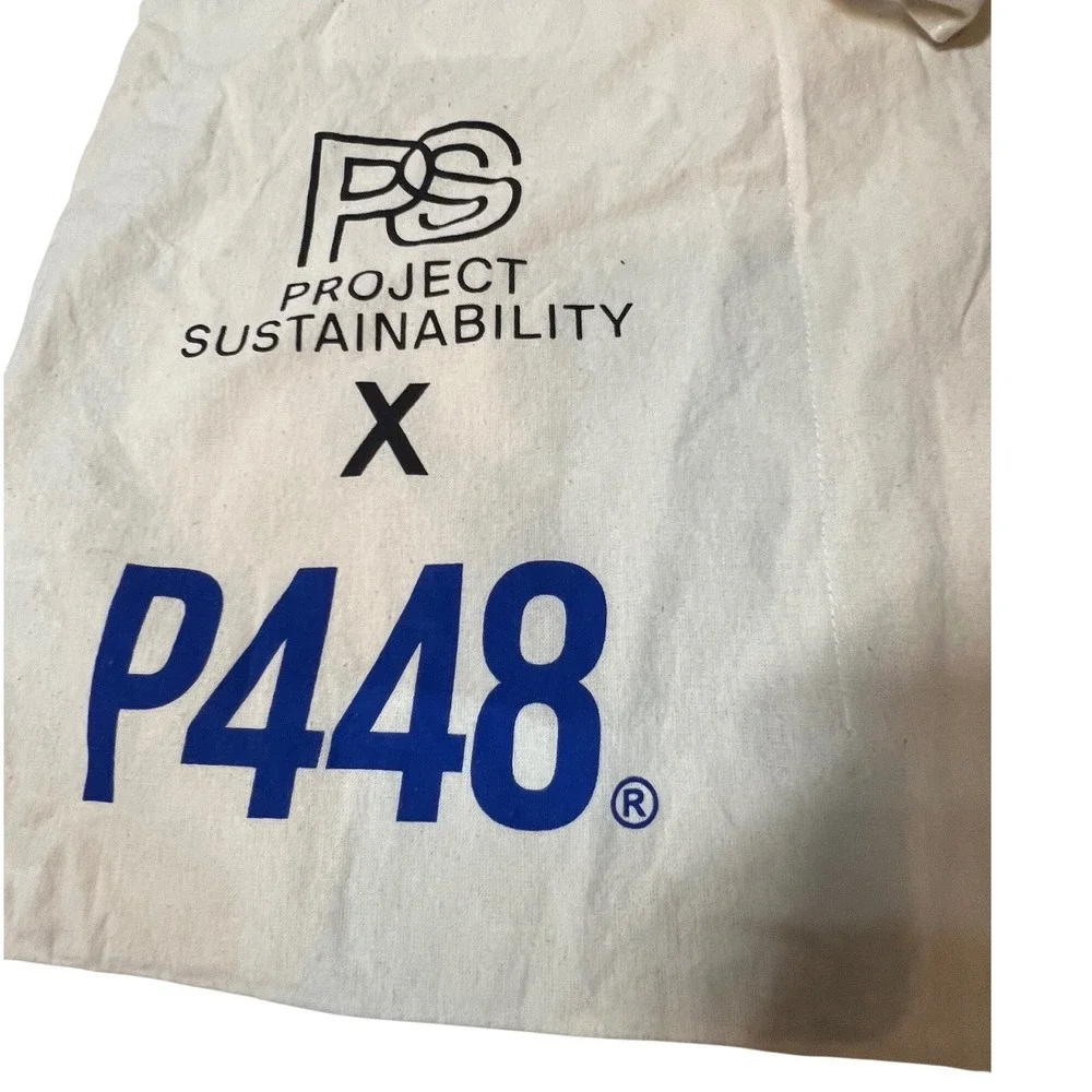 P448 Project Sustainability Canvas Tote Bag Recycled‎ Cotton You Can Surf Later
